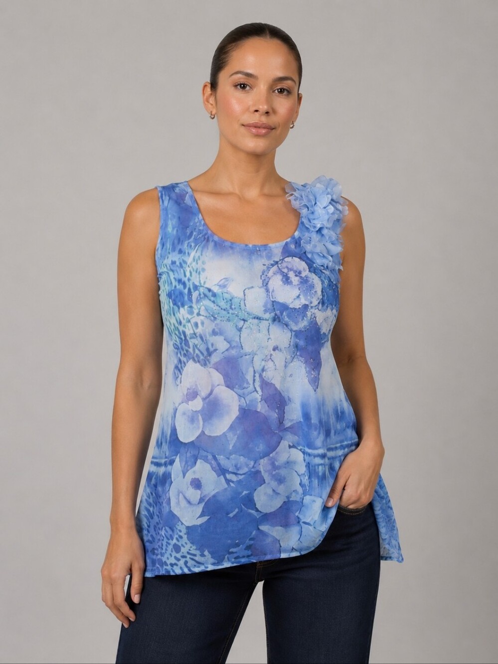 NWOT DRESS BARN FLORAL TOP